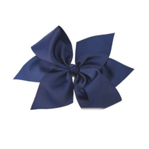 Bows For Peachy Pendants Bags and Hats: Navy White Stripe